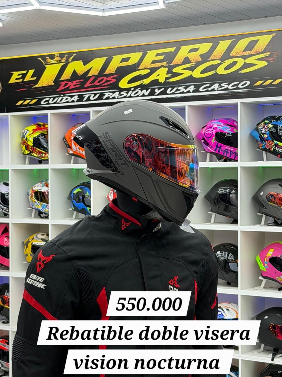 casco vision nocturna
